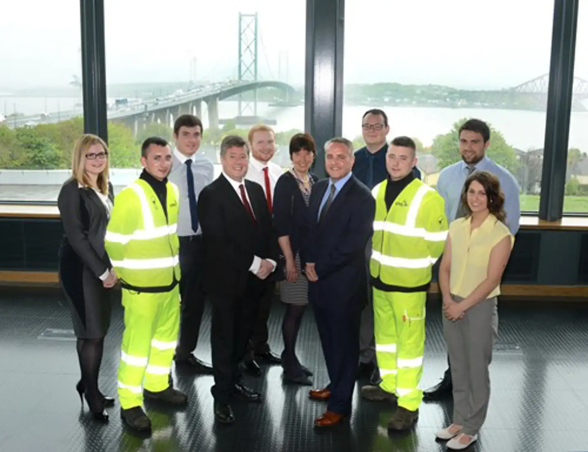 Background image - Msp Keith Brown At Trffic Control Centre 001