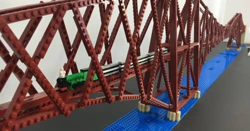 Photo | Lego Model of Forth Bridge