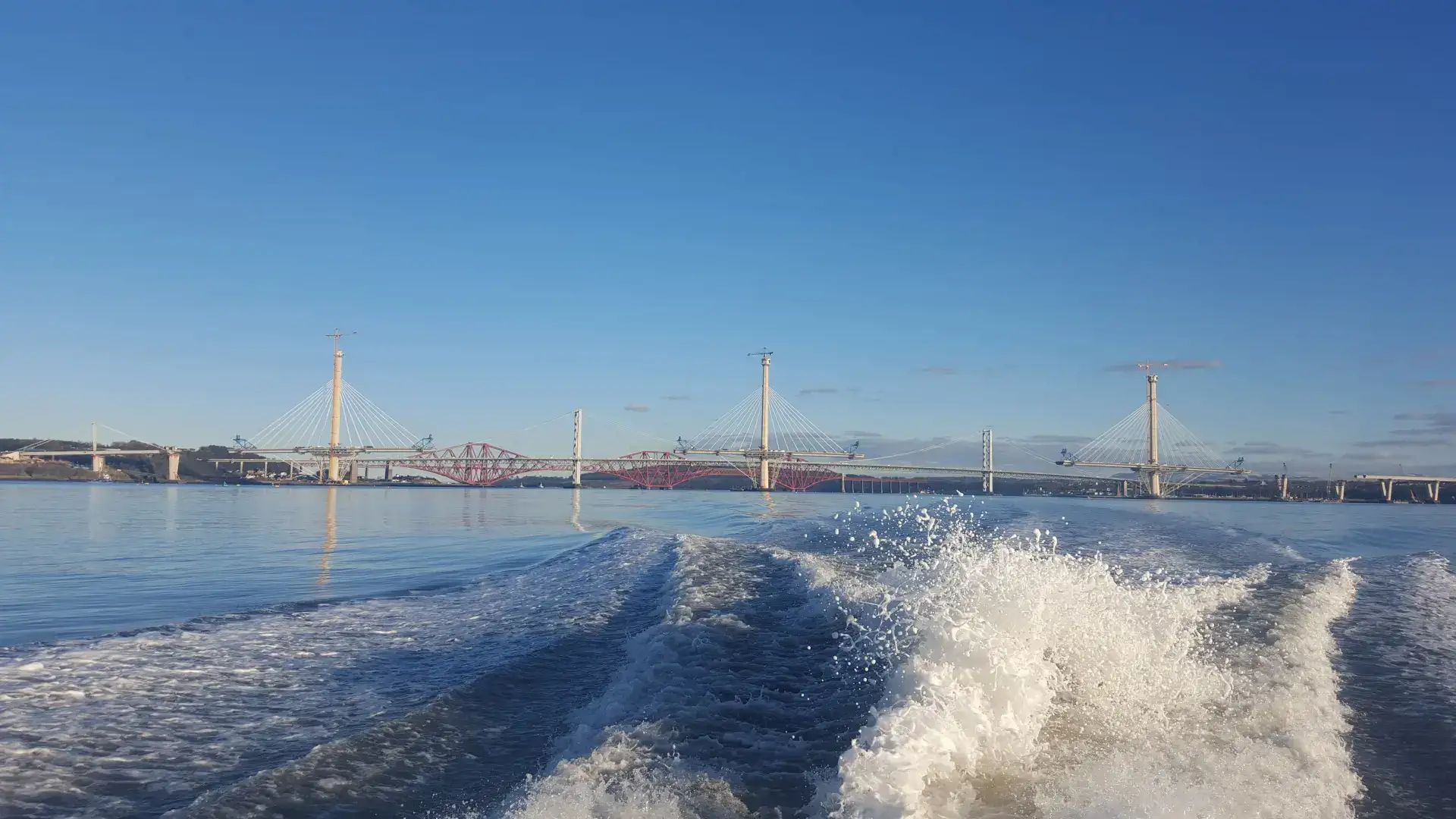 Background image - View From Crew Boat March 2016