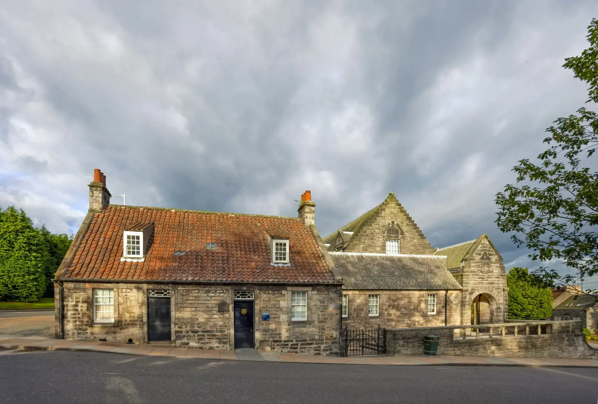 Background image - The Andrew Carnegie Birthplace Museum