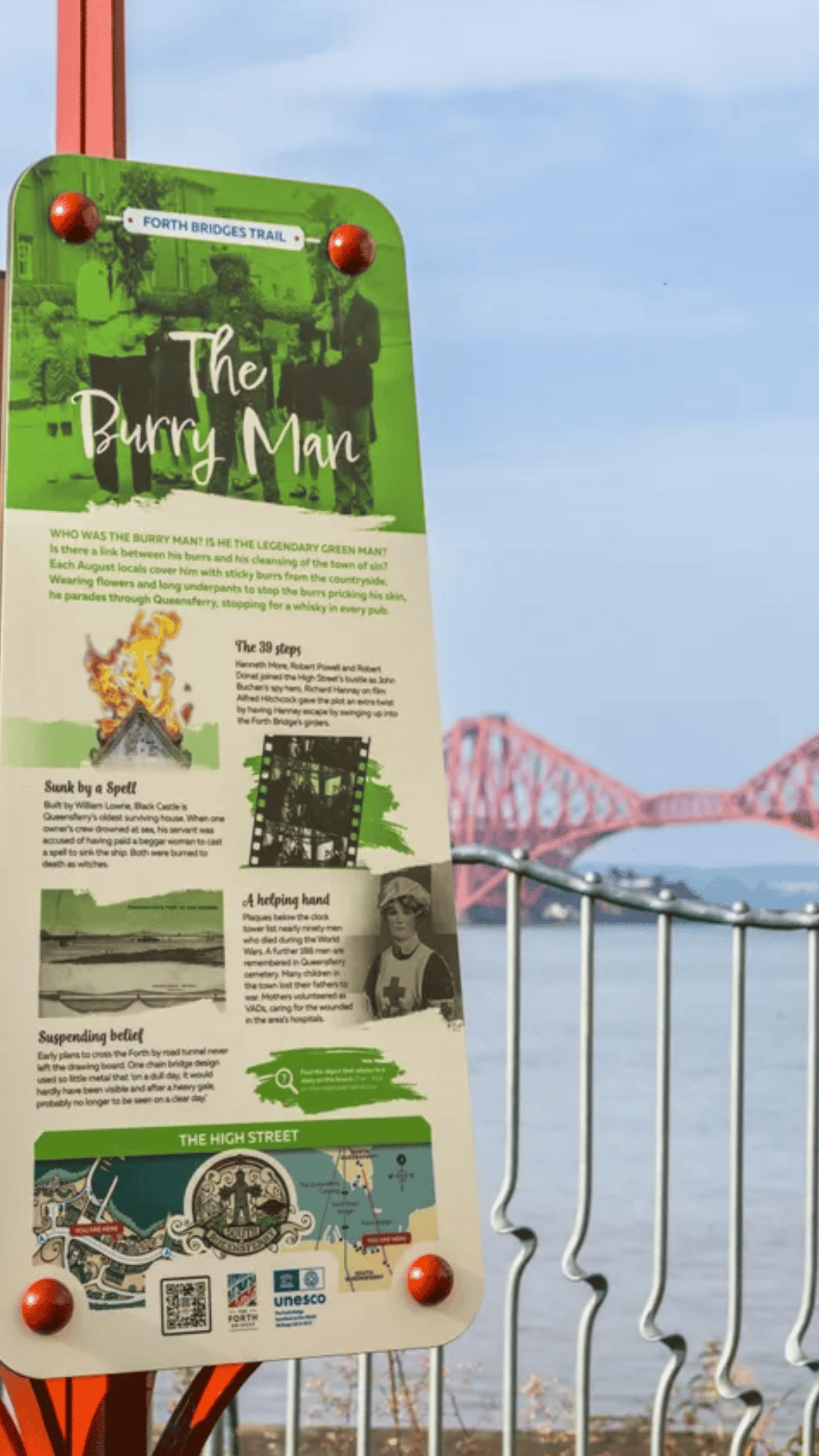 Background image - Story format Forth Bridges Trail